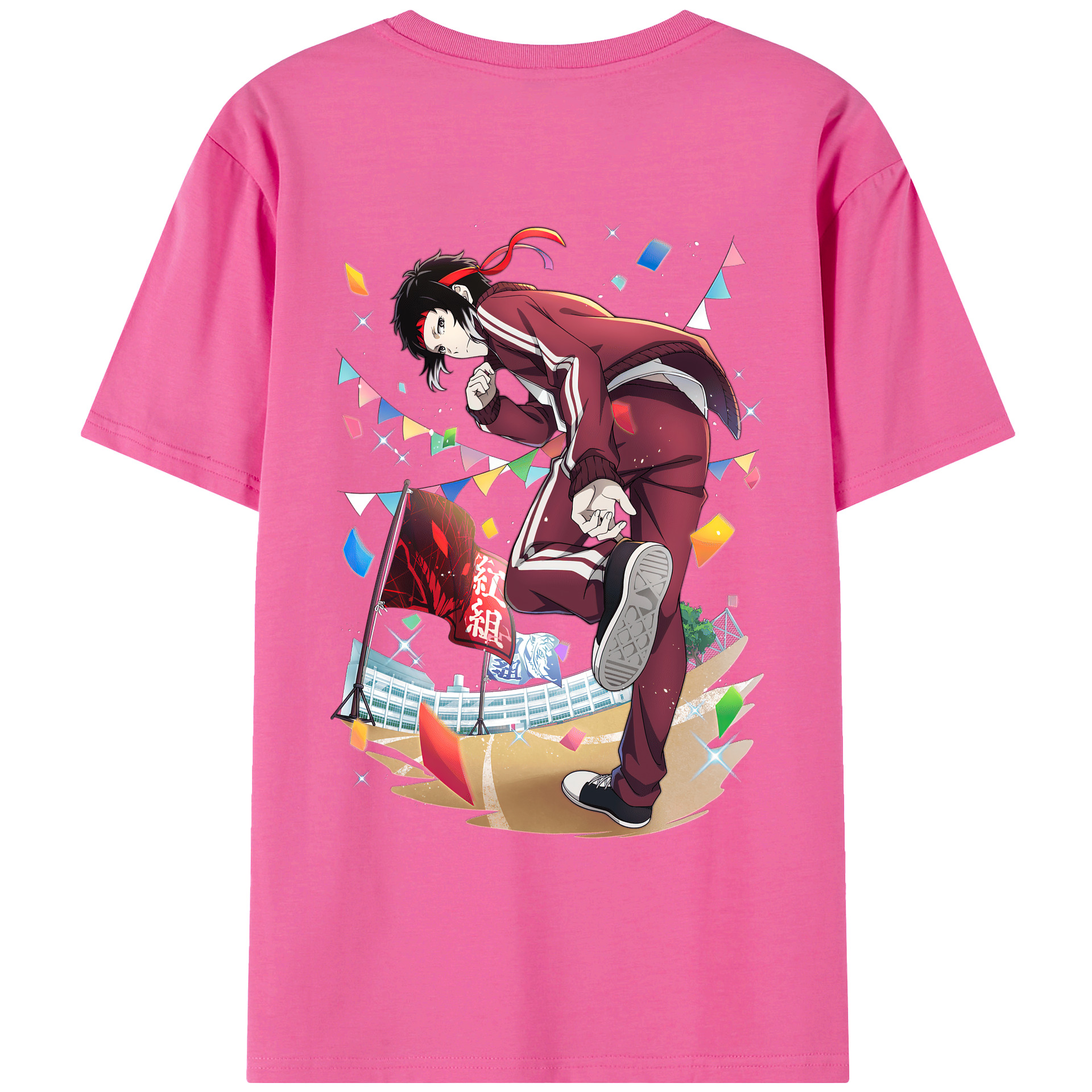（画像用） 文豪ストレイドッグス Bungo Stray Dogs レディース半袖Tシャツ(バックプリント)